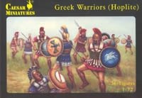 Caeser Miniatures-H065-Greek Warriors (Hoplite)