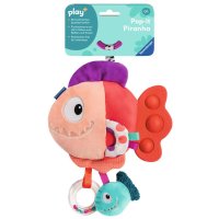 Ravensburger 4871 play+ Pop-it Piranha (rot)