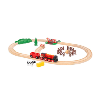 BRIO 36029 Rote Lola Bauernhof Zugset