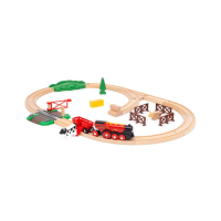 BRIO 36029 Rote Lola Bauernhof Zugset