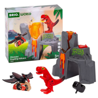 BRIO 36092 Dinosaurier-Vulkan mit Ausbruchsfunktion