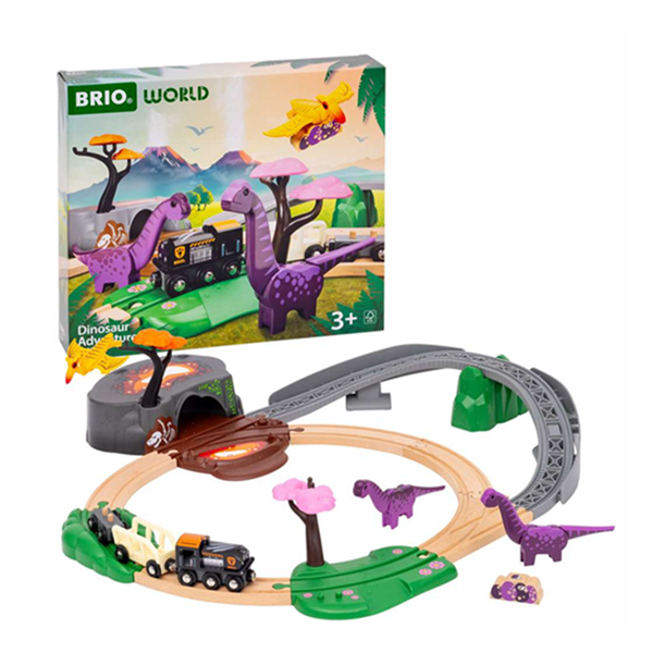 BRIO 36094 Dinosaurier Abenteuer-Set