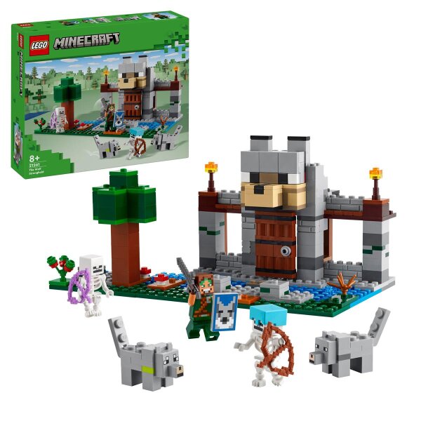 LEGO® 21261 Minecraft™ Die Wolfsfestung