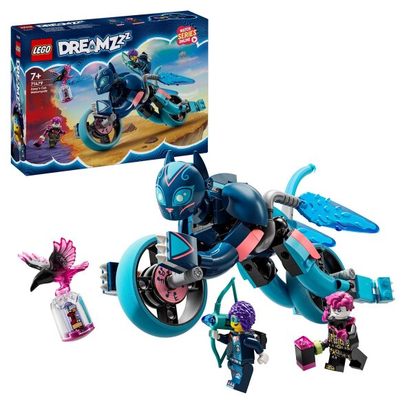 LEGO® 71479 DREAMZzz Zoeys Katzenmotorrad