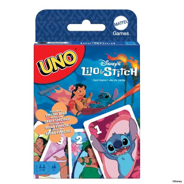 MATTEL JCC10 UNO Lilo & Stich