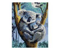 Schipper 609240907 Koala mit Baby Malen nach Zahlen