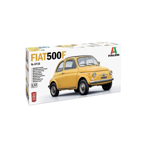 ITALERI 510004715 1:12 Fiat 500 F Upgraded Edit