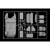 ITALERI 510004715 1:12 Fiat 500 F Upgraded Edit