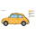 ITALERI 510004715 1:12 Fiat 500 F Upgraded Edit