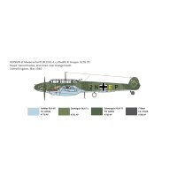 ITALERI 510000049 1:72 Dt. BF-110 C-3/C-4 Zerst