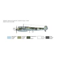 ITALERI 510000049 1:72 Dt. BF-110 C-3/C-4 Zerst