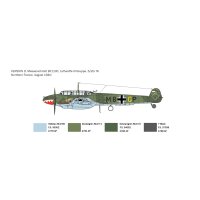 ITALERI 510000049 1:72 Dt. BF-110 C-3/C-4 Zerst