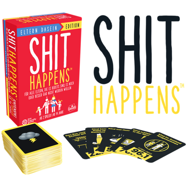 Goliath 322325 Shit Happens - Parenting edition - DE - ERWACHSENENSPIEL