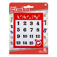 SIMBA DICKIE 108614687 Schiebepuzzle Zahlen