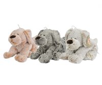 NICOTOY 6305834561 Plüsch Hunde 27cm, 3 sortiert