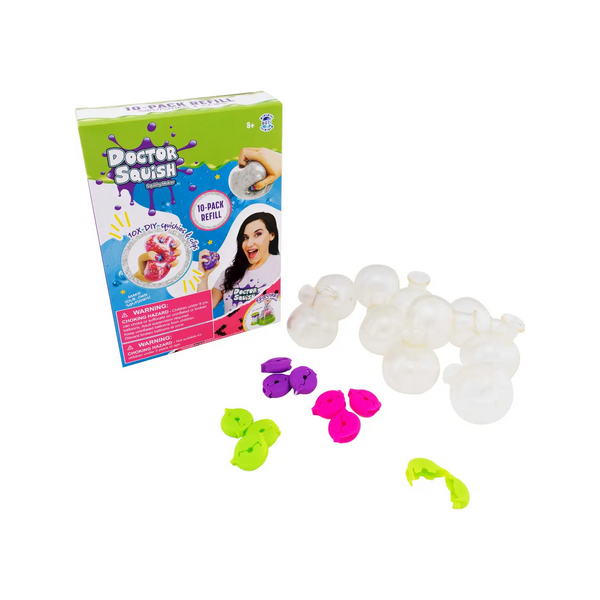 Boti 38687 DOCTOR SQUISH - 10 PACK BALLOON REFILL