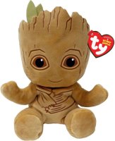 TY 44003 GROOT - MARVEL - BEANIE BABIES - REG - SOFT