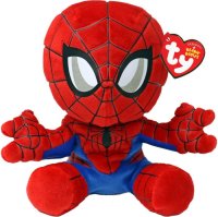 TY 44007 SPIDERMAN - MARVEL - BEANIE BABIES - REG - SOFT