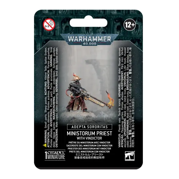 Games Workshop 52-51 PRIESTER DES MINISTORUM MIT VINDICTOR - Warhammer 40,000