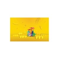 PLUS-PLUS 3431 - 15 Kreativ Bausteine BIG Tropical