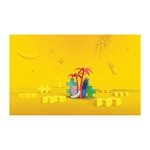 PLUS-PLUS 3431 - 15 Kreativ Bausteine BIG Tropical