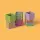 Bioblo 64039 FUN BOX "Pastel-Mix" mit 200 Bausteinen