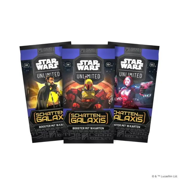 FFGD3704 Star Wars Unlimited - Schatten der Galaxis Booster-Pack