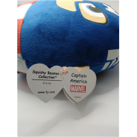 TY 39257 CAPTAIN AMERICA - SQUISHY BEANIE