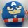 TY 39257 CAPTAIN AMERICA - SQUISHY BEANIE