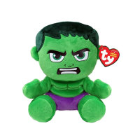 TY 44004 HULK - MARVEL - BEANIE BABIES - REG - SOFT