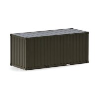 HERPA 747134 20ft Cont.Heer 2x braungrau