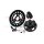 TRAXXAS GPMSLA5617TLGNBK Stahl Hauptzahnrad 56T, Ritzel 17T,