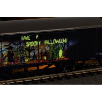 PIKO 27704 Gedeckter Güterwagen "Halloween"