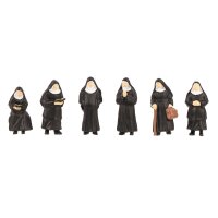 FALLER 151601 Nonnen Figuren Set mit sechs Figuren...