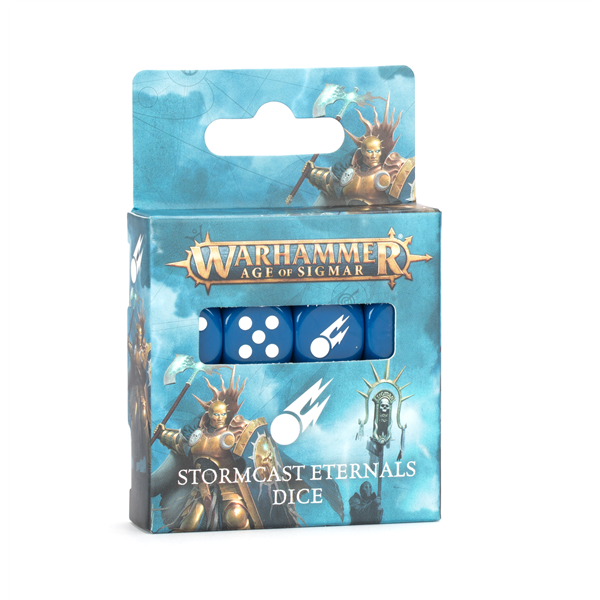 Games Workshop 65-12 AGE OF SIGMAR: STORMCAST ETERNALS DICE - Warhammer