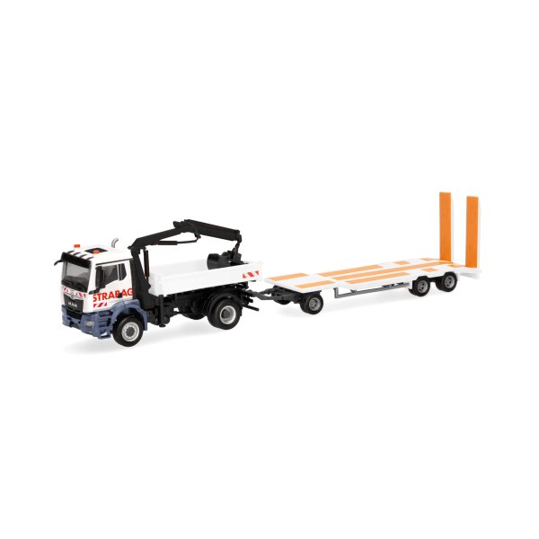 HERPA 318730 MAN TGS NN Kipper Kran Strabag