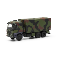 HERPA 746991-002 Mercedes-Benz Arocs 6x6 Pritsche/Plane,...