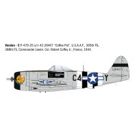 ITALERI 510002835 1:48 P-47D Thunderbolt (E.T.O