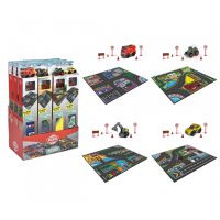 Dickie Toys 203746018 Micro World Playmat - Go Real / City