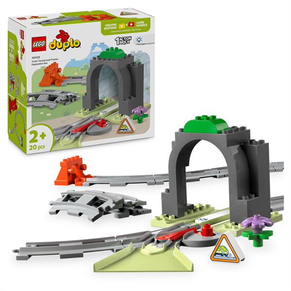 LEGO® 10425 DUPLO® Eisenbahntunnel und Schienen – Erweiterungsset