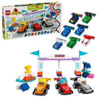 LEGO® 10445 DUPLO® F1® Team Rennautos mit...