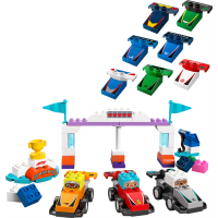LEGO® 10445 DUPLO® F1® Team Rennautos mit...