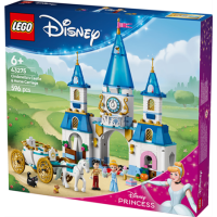 LEGO® 43275 Disney Princess Cinderellas Schloss und Pferdekutsche