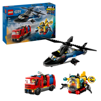 LEGO® 60462 City Kombinationsset mit Hubschrauber,...