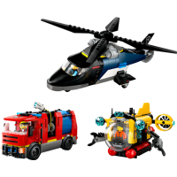 LEGO® 60462 City Kombinationsset mit Hubschrauber,...