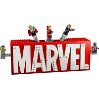 LEGO® 76313 Marvel Super Heroes™ MARVEL Logo...