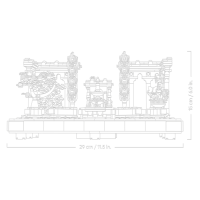 LEGO® 10359 Icons Springbrunnengarten