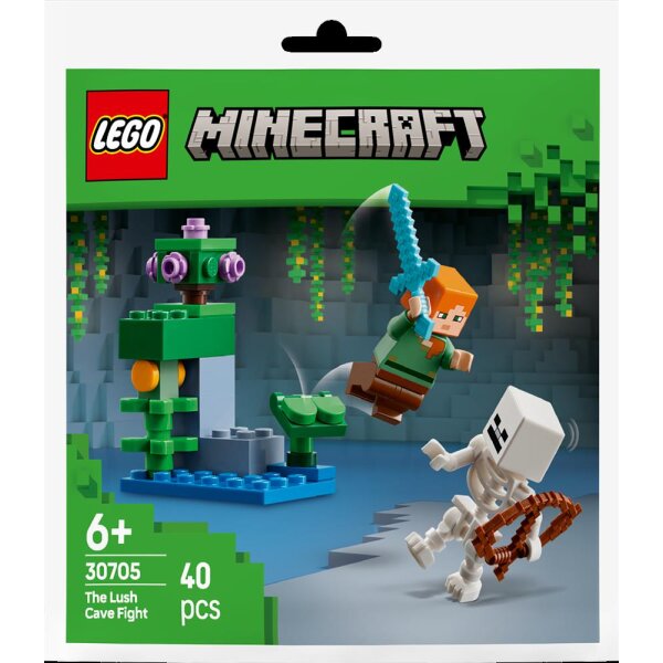 LEGO® 30705 Showdown in der Üppigen Höhle - Minecraft - Polybag