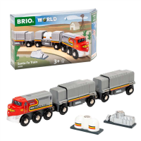 BRIO Santa Fe Zug Trains of the World Holzeisenbahn Set