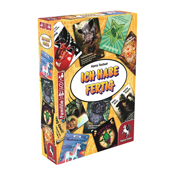 Pegasus Spiele 73919 ICH HABE FERTIG - Kartenspiele